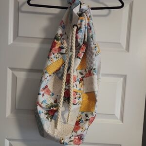Pioneer Woman Floral Patchwork Laundry Bag